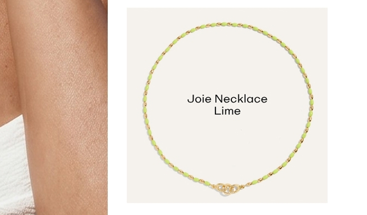 Joie Necklace | Lime