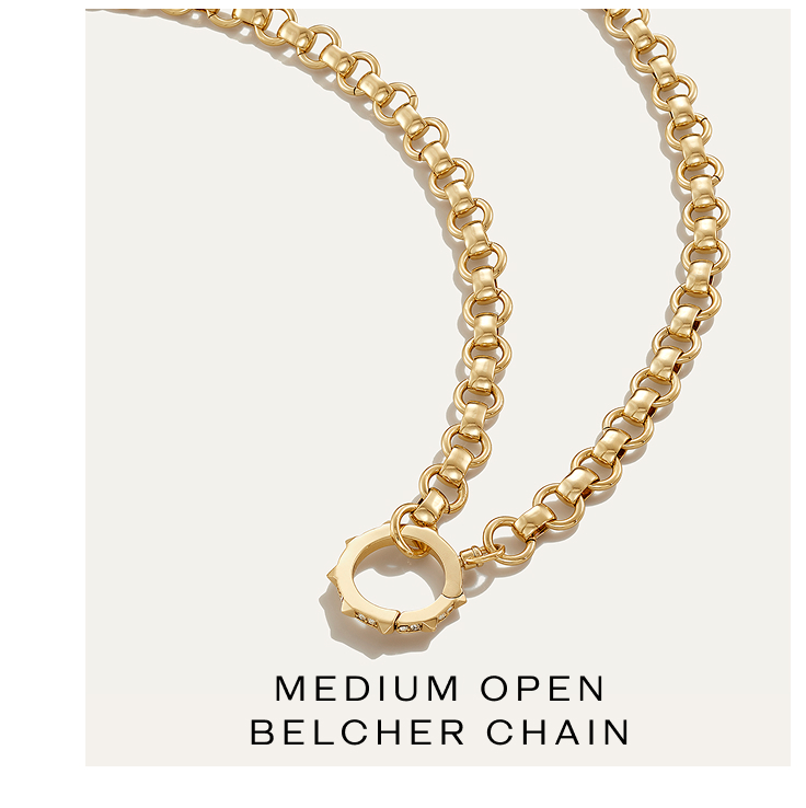 Medium Open Belcher Chain