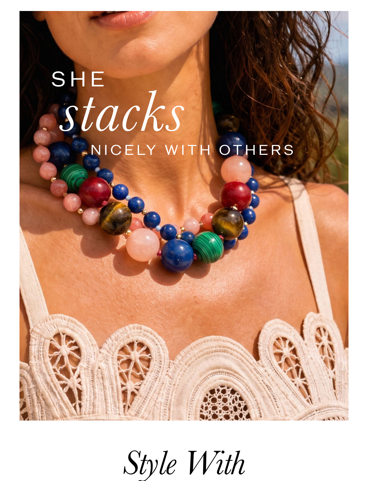 She Stacks Nicely With Others