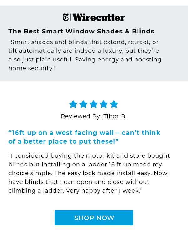 The Smartest Blinds Are In Stock Now! Tilts Smart Home