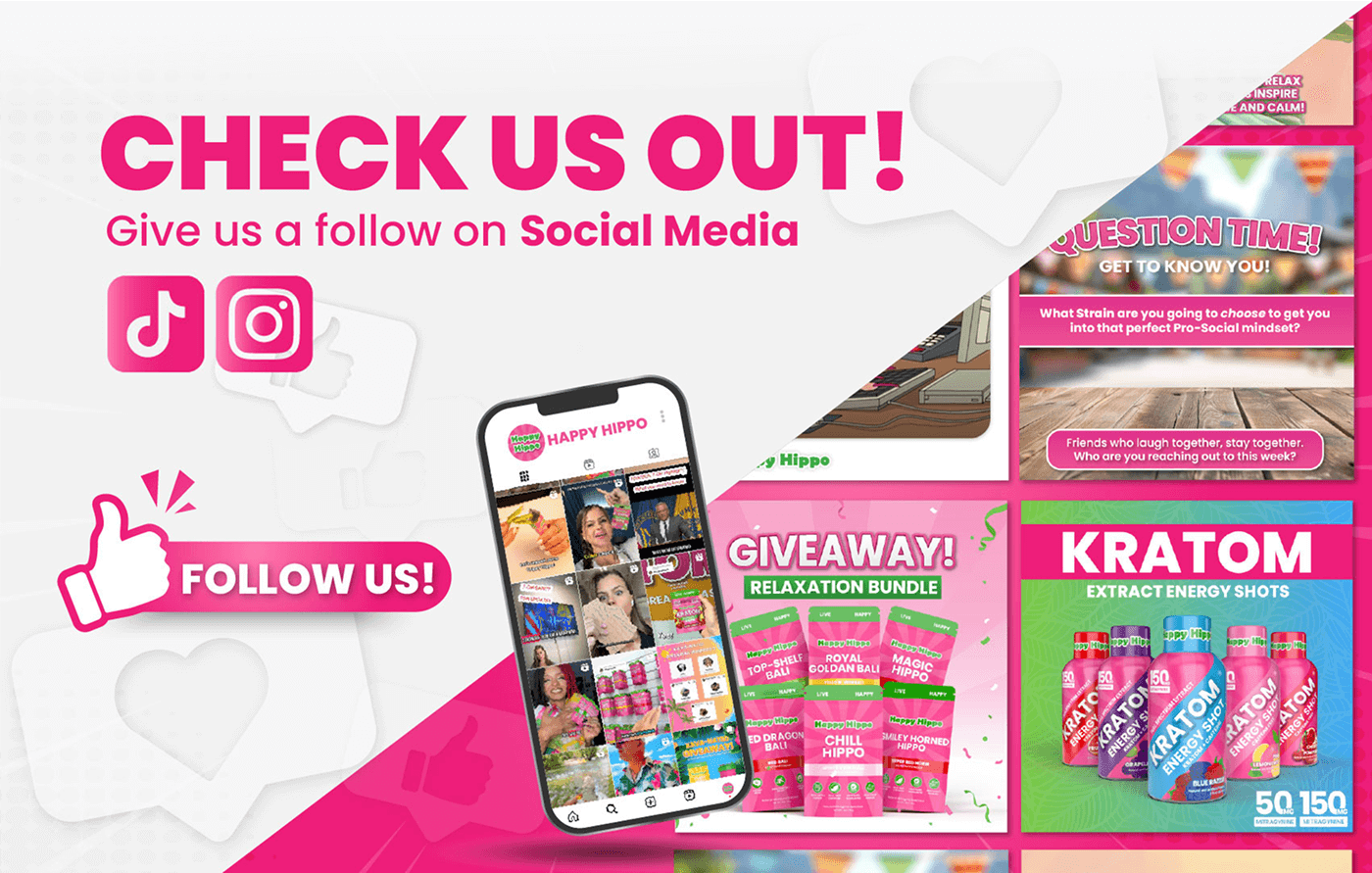 Follow us on Social Media! 