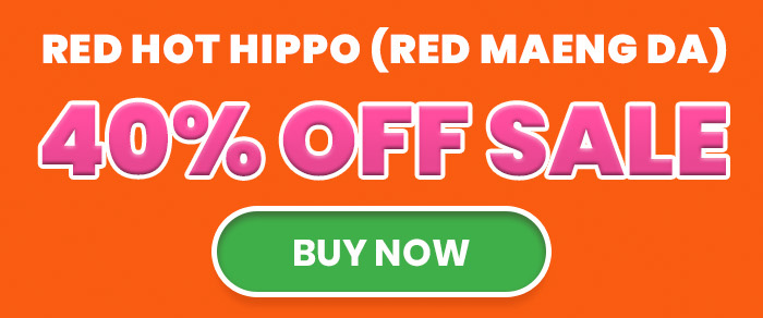 Red Hot Hippo (Red Maeng Da) 40% OFF SALE