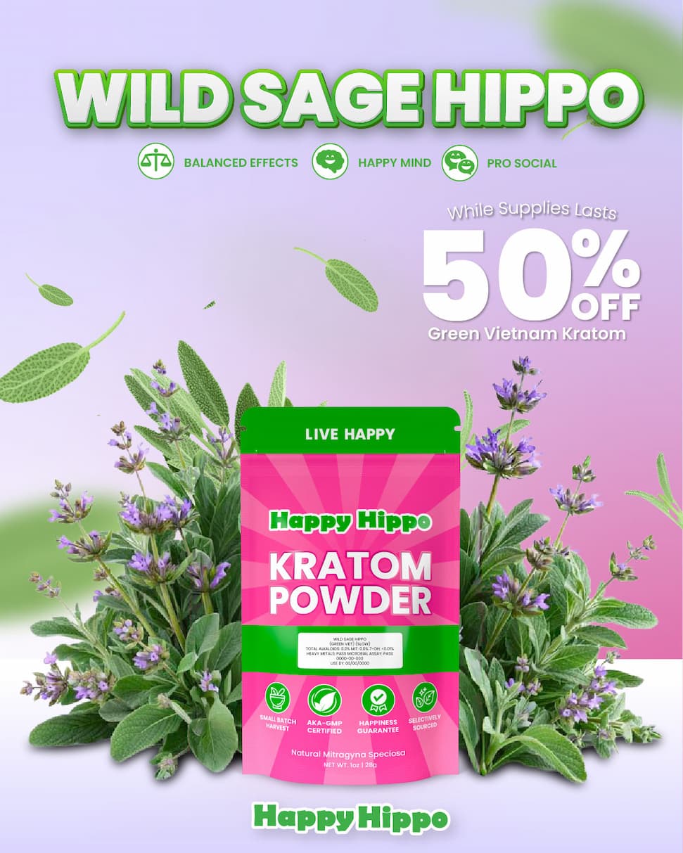 Wild Sage Hippo 50% OFF Sale