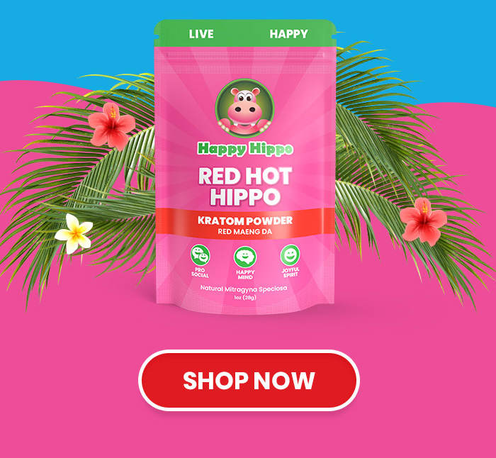 Red Hot Hippo (Red Maeng Da) 