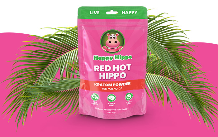 Red Hot Hippo (Red Maeng Da)