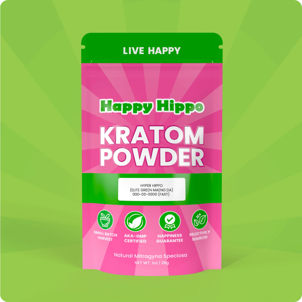 Happy Hippo Kratom Powder
