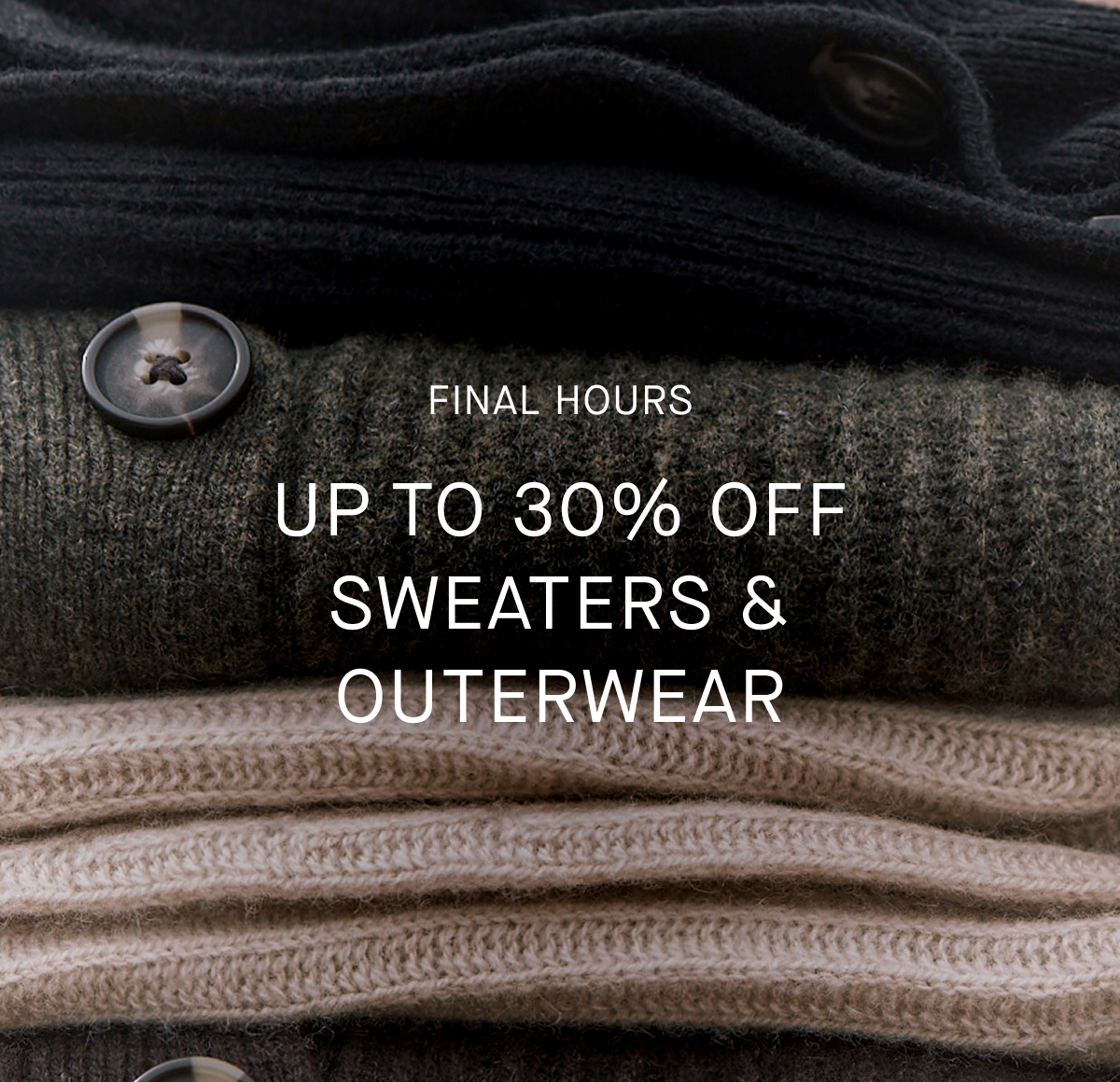 Everlane | Final Hours | Up to 30% Off Outerwear & Sweaters