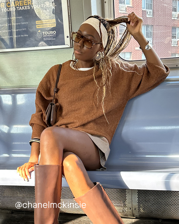 Image | @chanelmckinsie | The Cocoon Crew in Alpaca | Toffee 