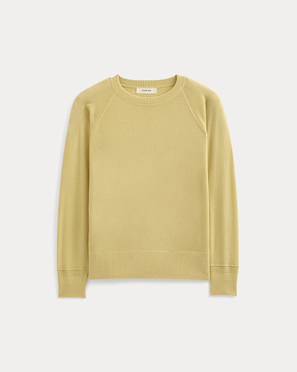 Image | Raglan Sweater in Ultrasoft Merino | Double Cream