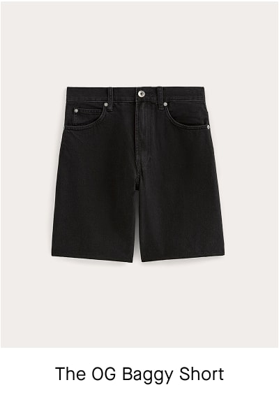 [Image]The OG Baggy Short | Washed Black