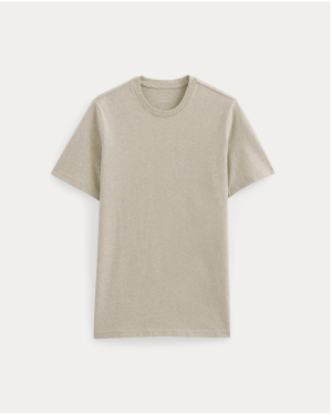 Image | Midweight Tee | Heathered Oatmeal