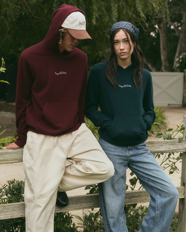 Image | Everlane x Peace & Quiet Cashmere Hoodie