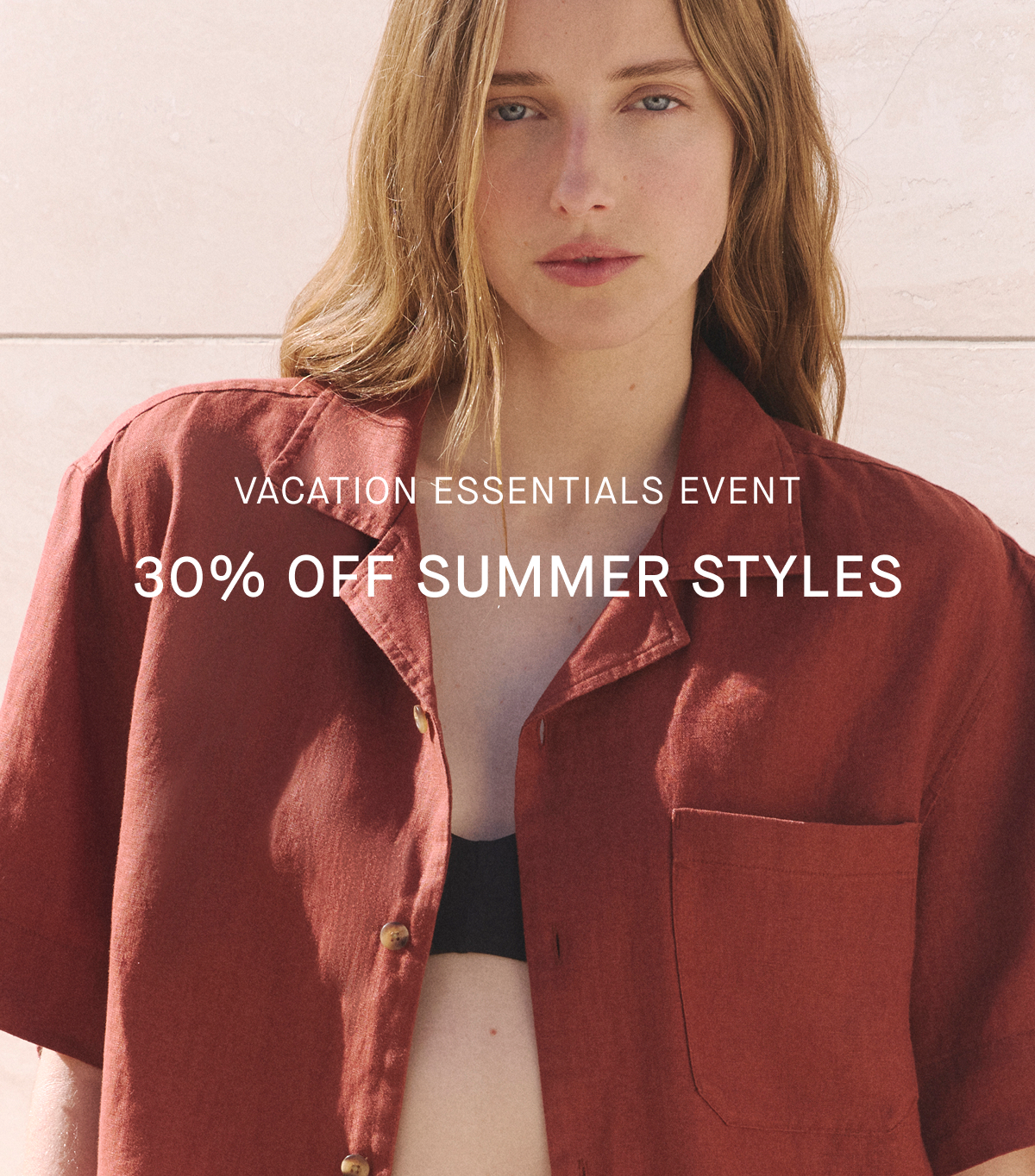 Image | Everlane | Vacation Essentials Event | 30% Off Summer Styles