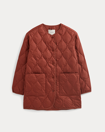 Image | The Quilted Liner | Merlot