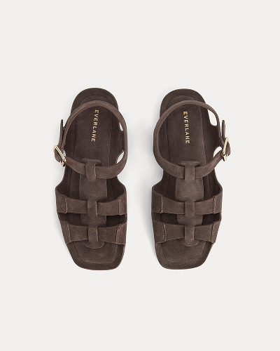 Image | Made in Italy Opanka Sandal | Cacoa Suede