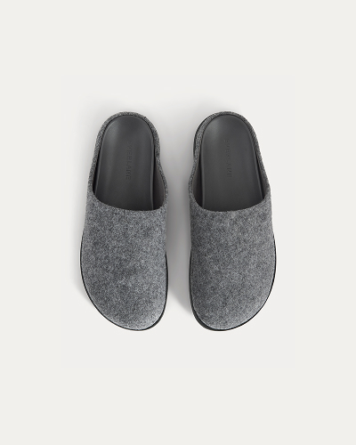 Image | Wool Clog | Charcoal