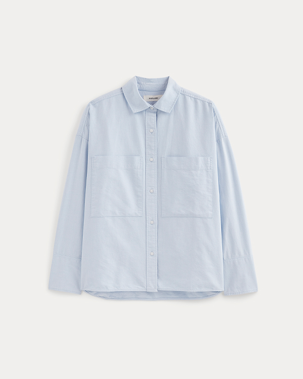 Image | The Boxy Oxford | Light Blue