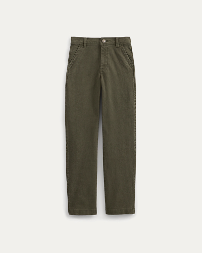 Image | Utility Cigarette Pant | Olive Night