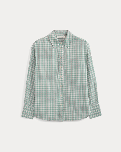 Image | Everyday Shirt in Silky Cotton | Gray Mist