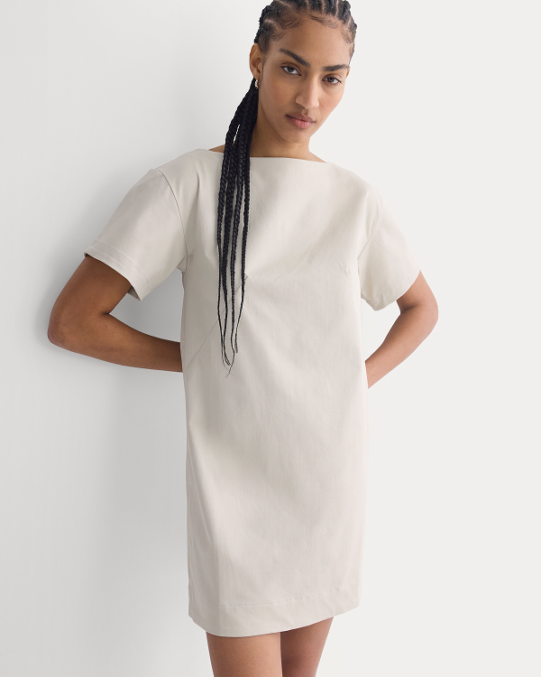 Image | Model | Boatneck Mini Dress | Peyote