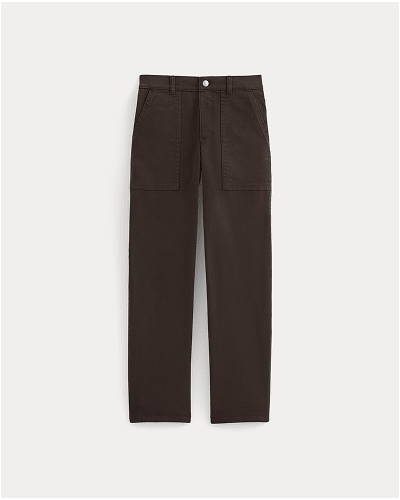Image | The Utility Patch Pocket Pant | Dark Chocolate