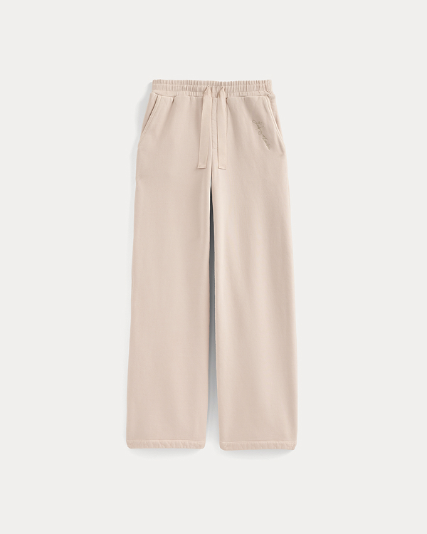 Image | Everlane x The Laufey Foundation Wide-Leg Sweatpant | Pale Peony