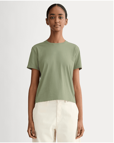 [Image]The Box-Cut Tee in Essential Cotton | Sagebrush