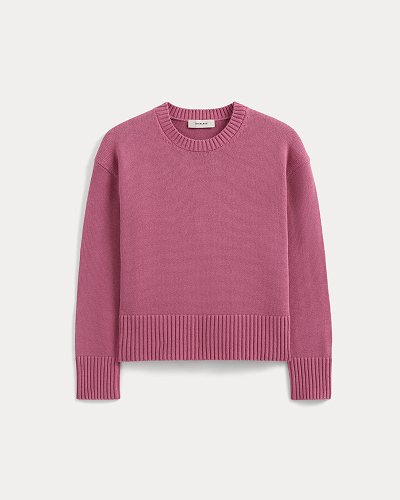 Image | The Boxy Sweater in Everyday Cotton | Heather Rose