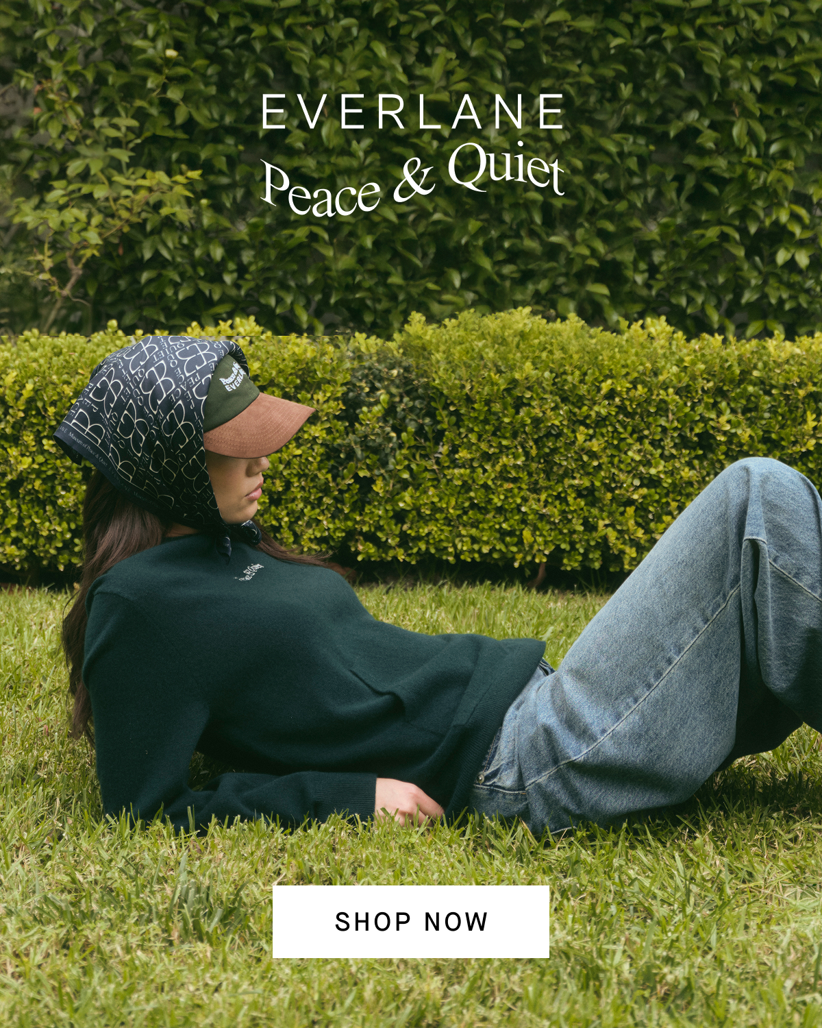 Image | Everlane x Peace & Quiet | Shop Now