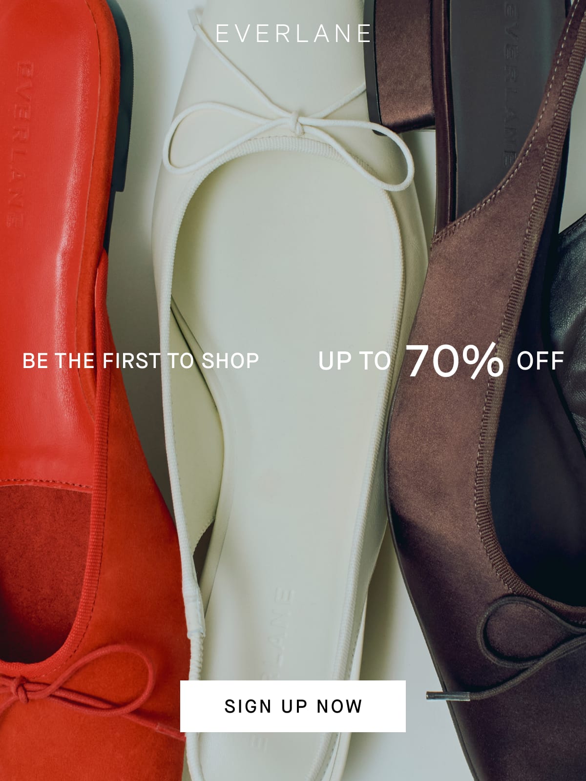 Image | Be the First to Shop | Up to 70% Off | Sign Up Now