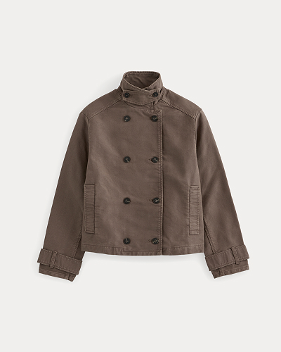 Image | Moleskin Utility Jacket | Deep Taupe