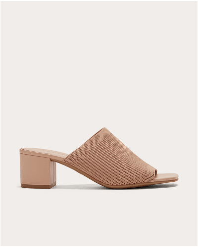[Image]The Glove Mule in ReKnit | Blush Tan