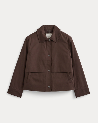 Image |  Organic Cotton Twill Field Jacket | Coffee Bean