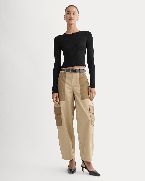 Image | The Utility Cargo Pant | Warm Trench / Soft Brown