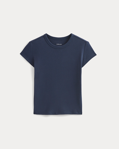 Image | RetroSoft Cotton Crew | Navy