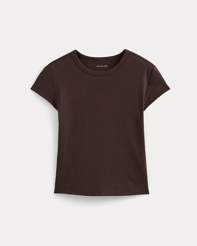 Image | RetroSoft Cotton Crew | Coffee Bean