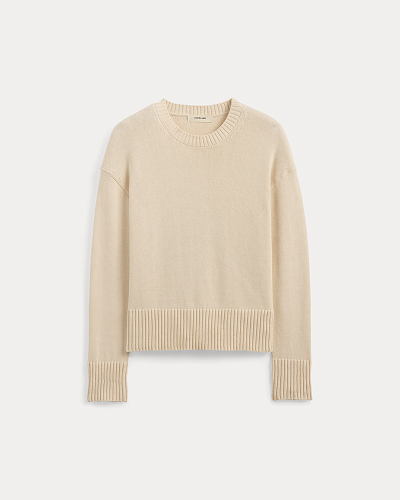 Image | The Boxy Sweater in Everyday Cotton | Canvas