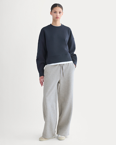 Image | Luxe Fleece Sweatshirt | Navy