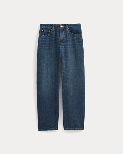 Image | Loose Curve Jean | Tungsten Dark