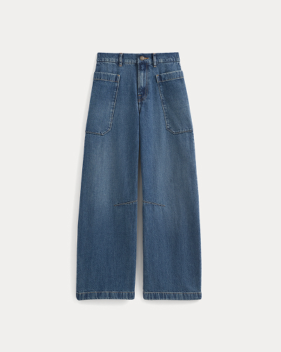 Image | The Gardener Pull-On Jean | Medium Indigo