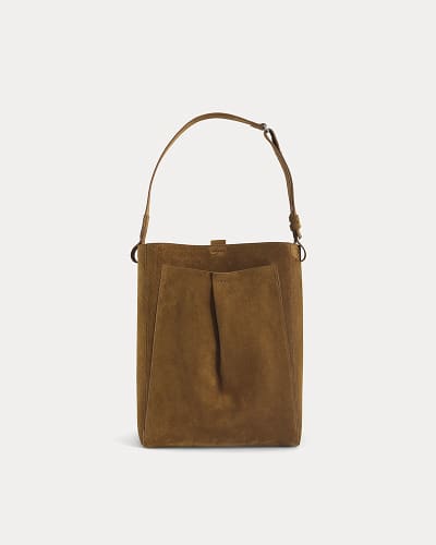 Image | The Studio Bag | Suede Russet