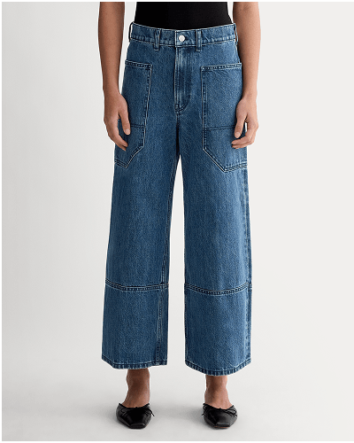 Image | The Way-High® Gardener Cropped Jean | Non-Stretch | Diamond Stone 