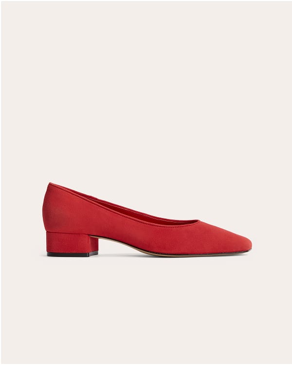 [Image]The Ballet Pump | Classic Red Suede