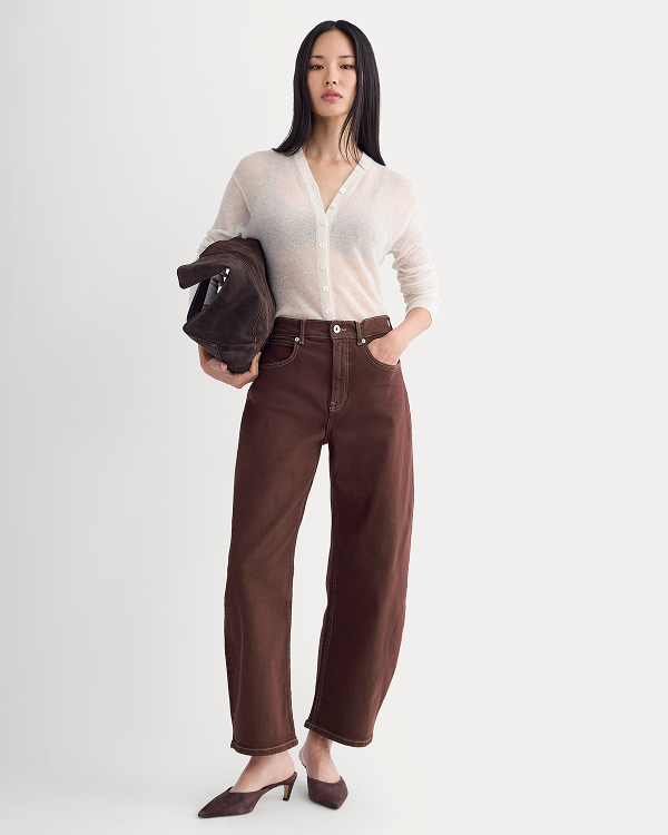 Image | The Way-High® Curve Jean | Bitter Chocolate