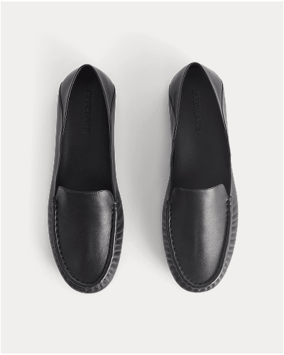 Image | Leather Day Driver Loafer | Black