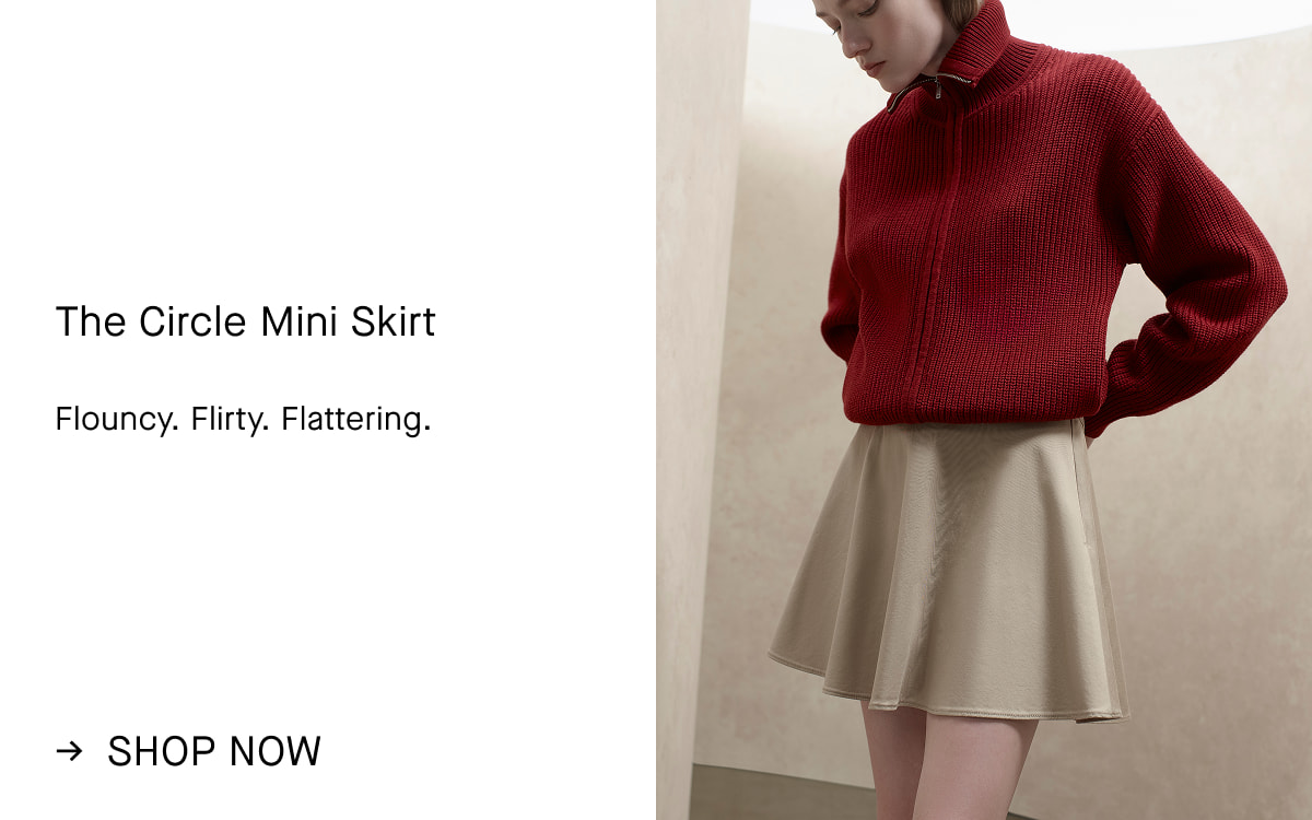 Image | The Circle Mini Skirt | Flouncy. Flirty. Flattering. | Shop Now