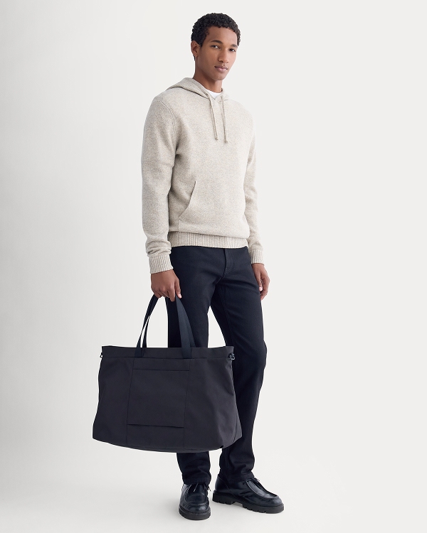 Image | Model with The ReNew Transit Weekender | Black