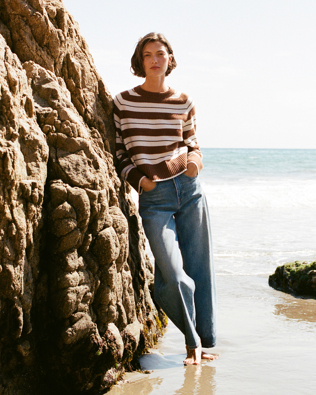 Editorial Image | Model on Beach