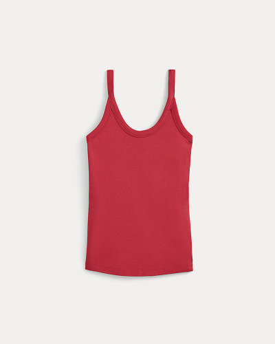 Image | RetroSoft U-Neck Tank | Vintage Red
