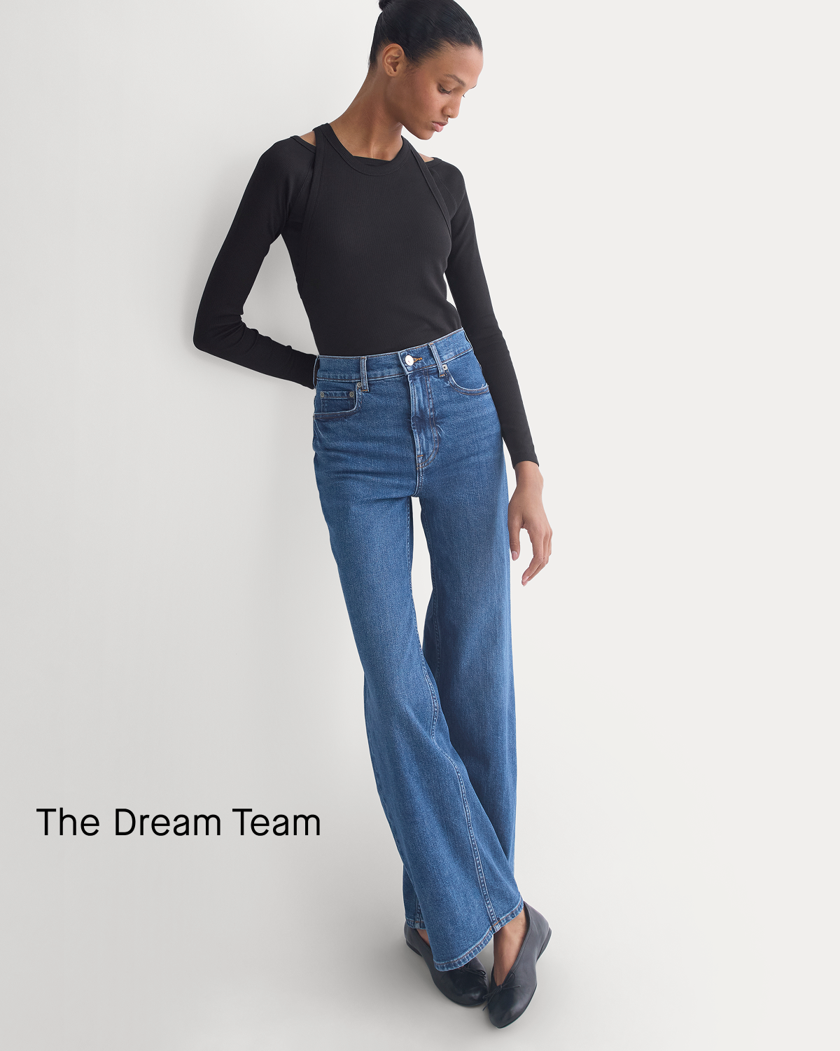 Image | The Dream Team | Model | The Way-High® Sailor Jean 2.0 | Medium Indigo